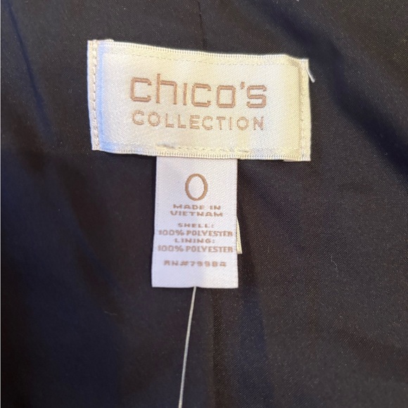 NWT Chico’s Leopard Bolero Jacket Size Chico’s 0 - Picture 8 of 9